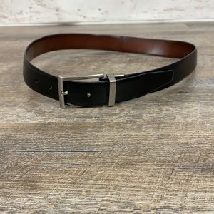Geoffrey Beene Black Mens Dress Belt